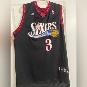Adidas Black Sixers Jersey with Red and White Accents